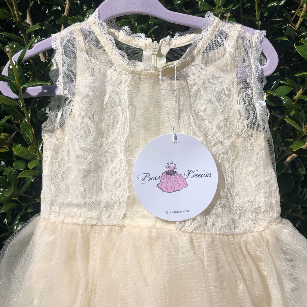 NWT Ivory dress size 2T